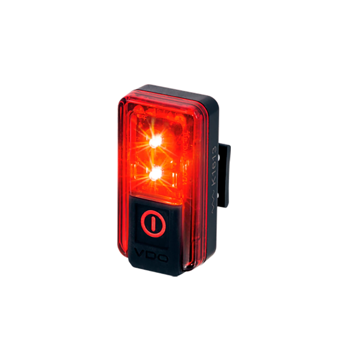 VDO Eco Light Red Plus LED Rechargeable Rear Light With Brake Light