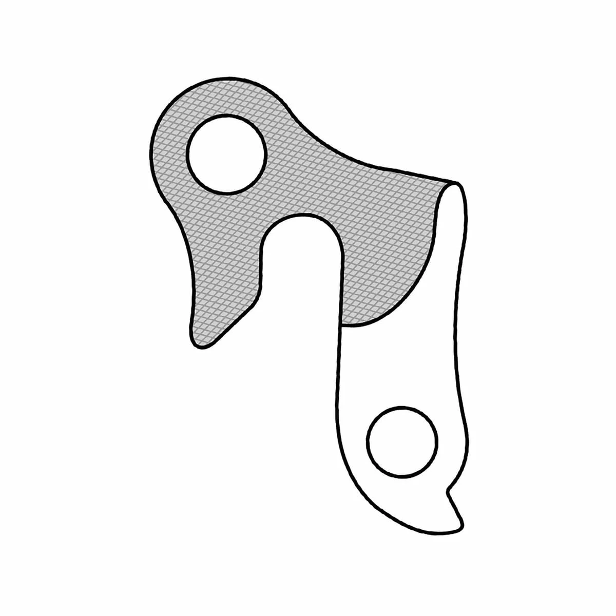 Marwi GH-009 Derailleur Hanger - Billede 3