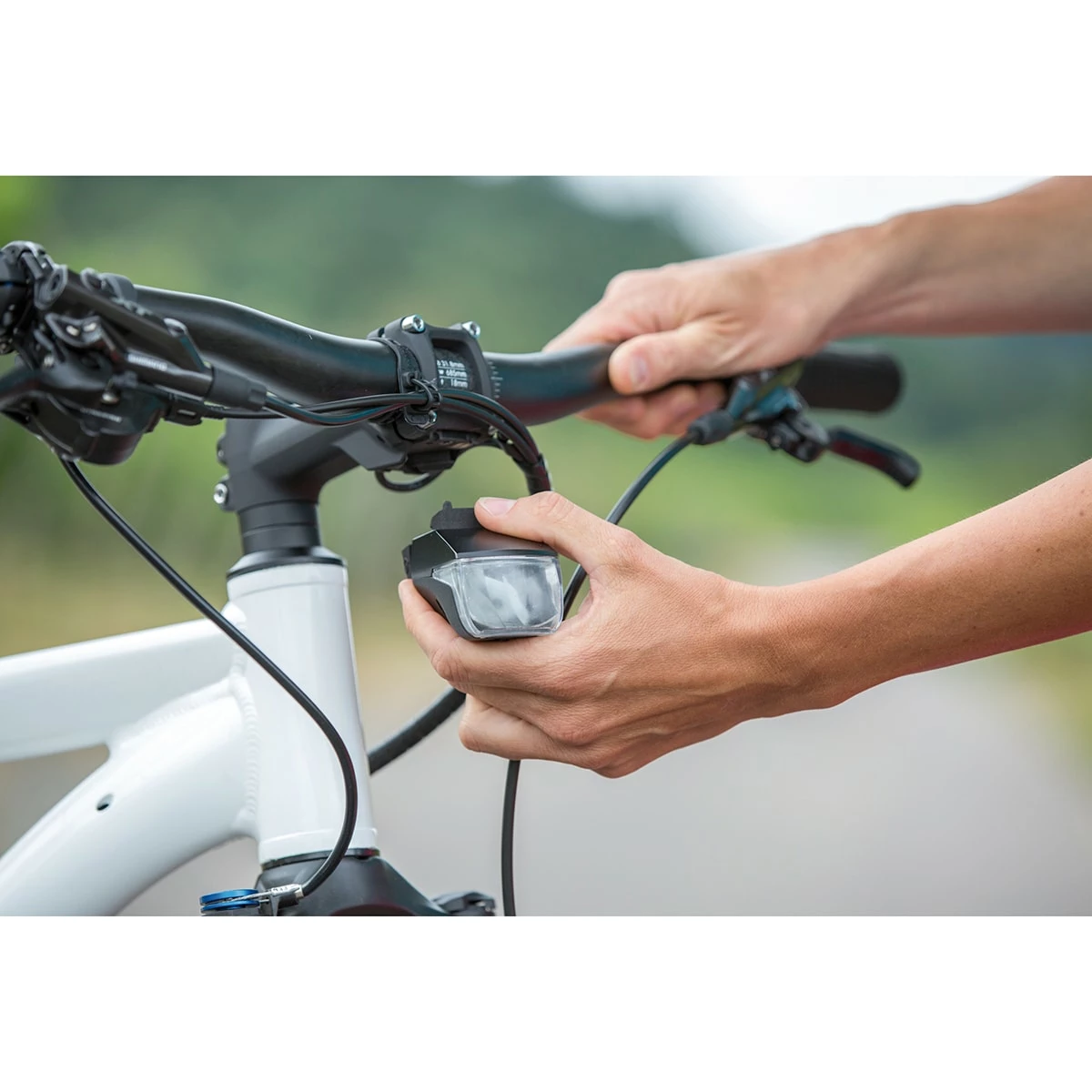 Monkeylink ML-Light Front RECHARGE 70 Lux Rechargeable Headlight - Billede 2