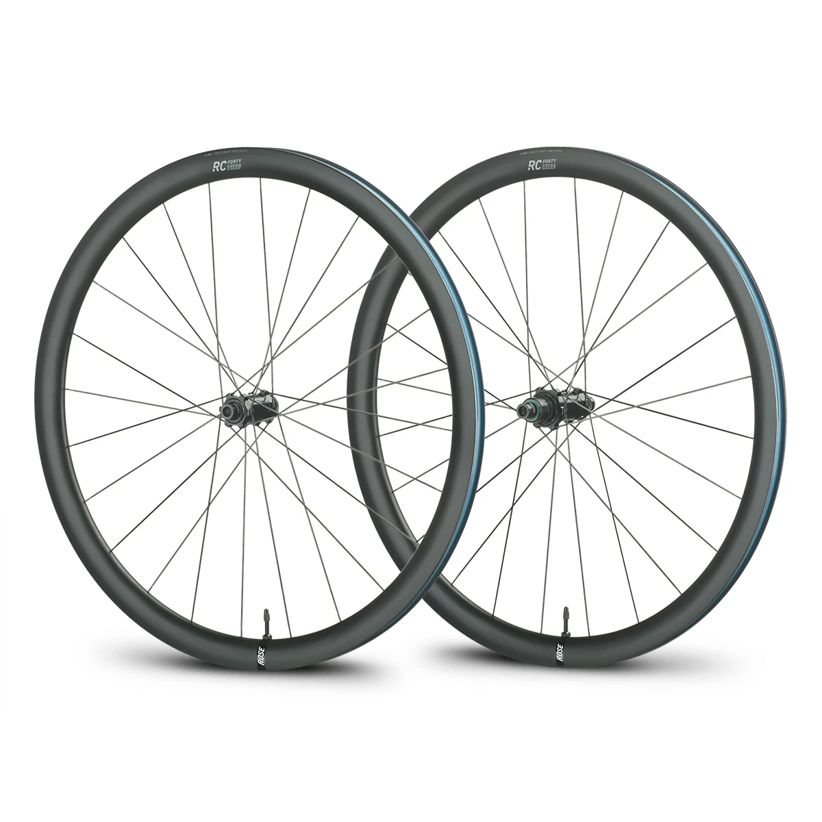 Rose RC-Forty Disc 28" / 700 C Carbon Road Wheelset SRAM XDR | 24 Spokes
