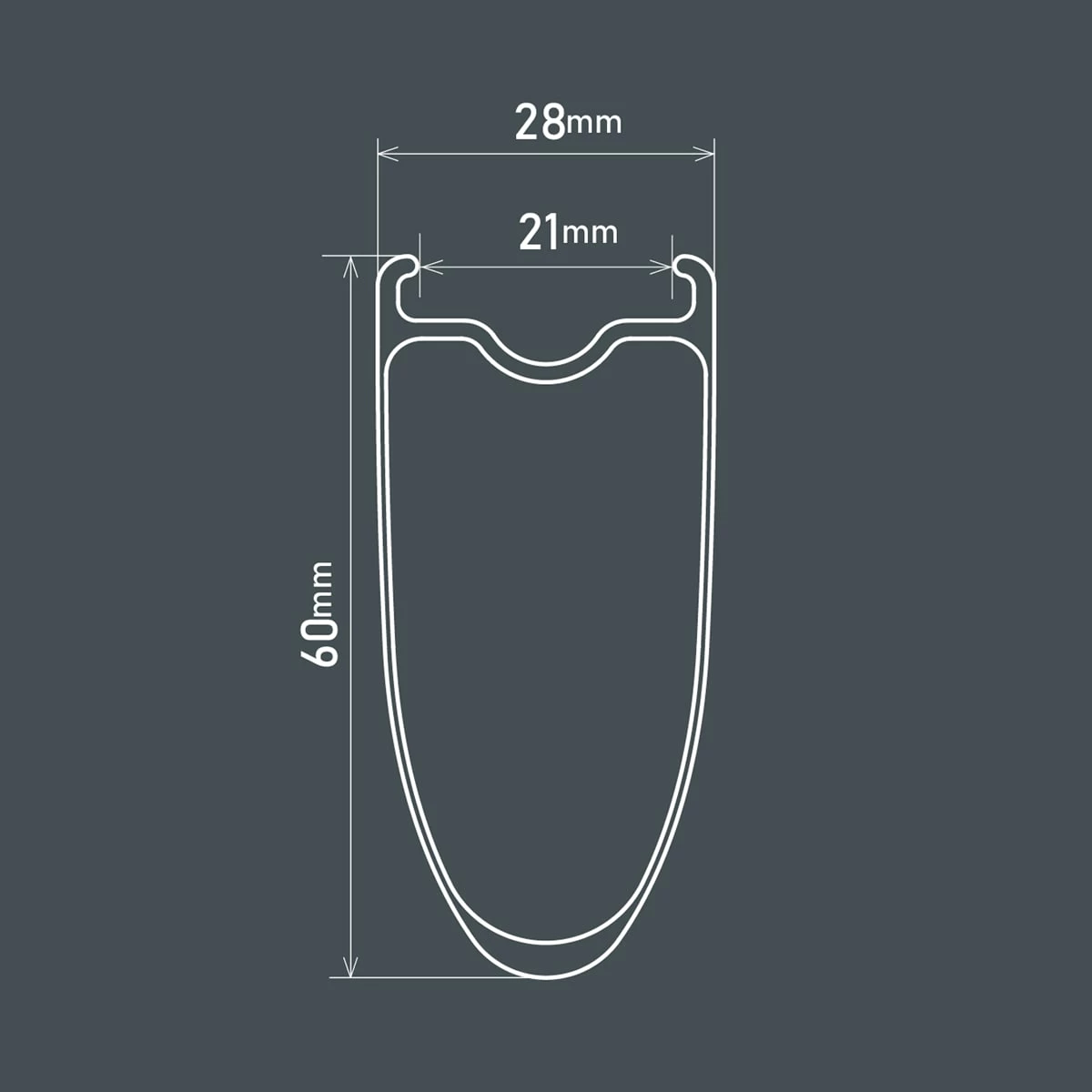 Shimano Dura Ace WH-R9270-C60-HR-TL Disc Centerlock Road Front Wheel 28"/700C - Billede 5