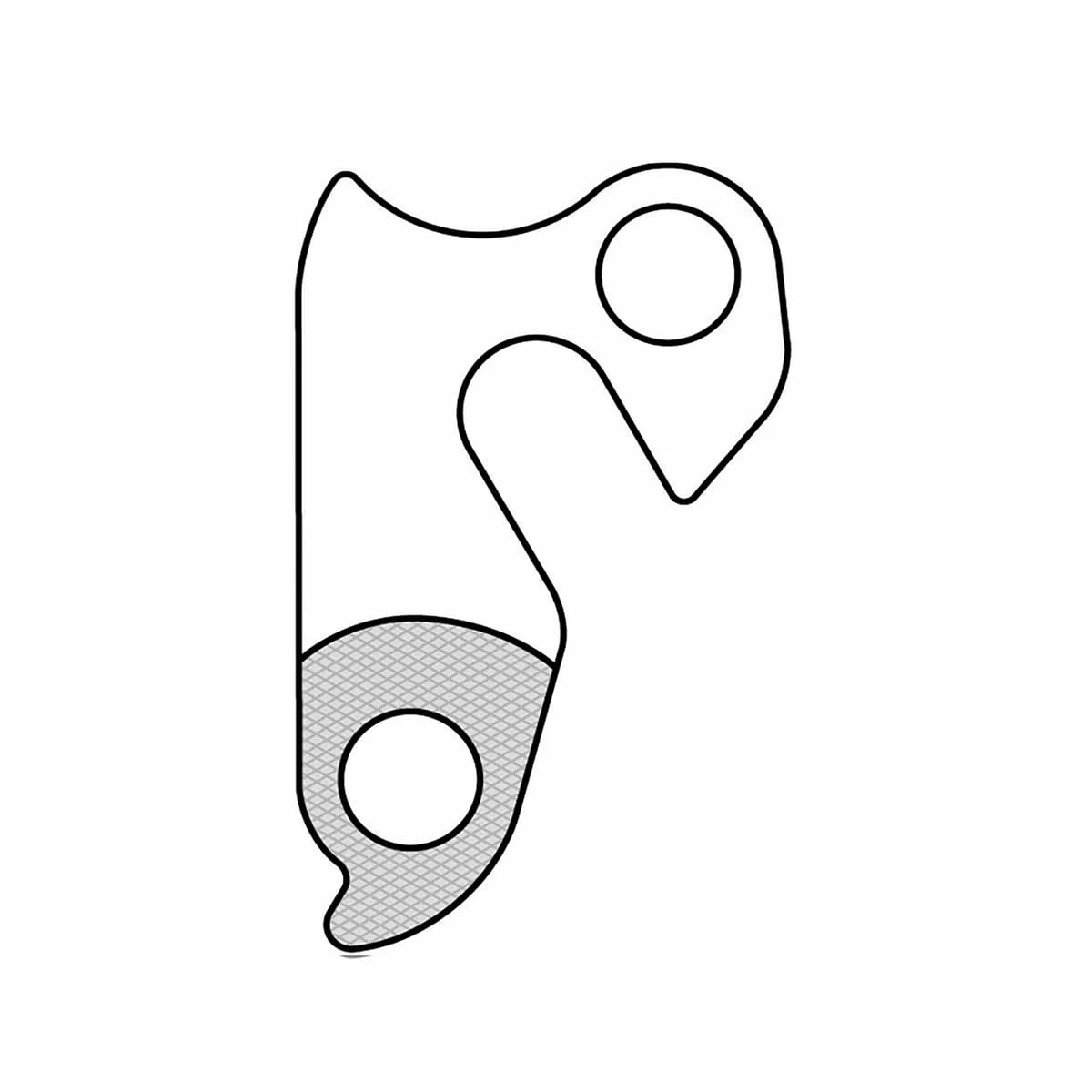 Marwi GH-022 Derailleur Hanger - Billede 4
