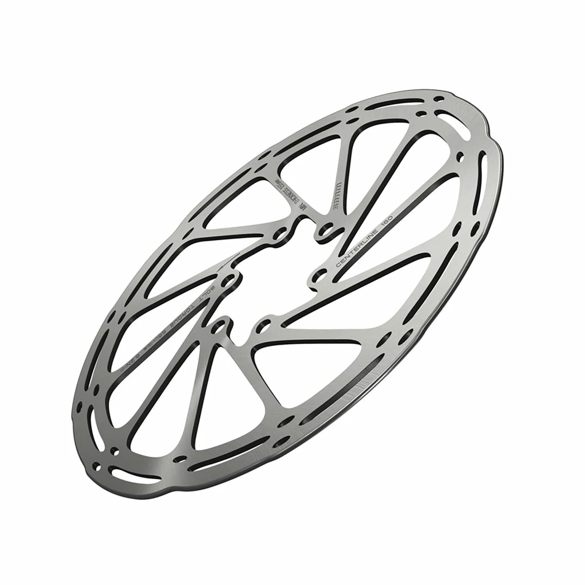 SRAM Centerline Rounded 6-Bolt Brake Disc - Billede 2