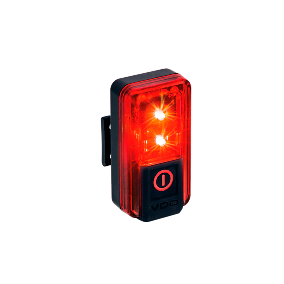VDO Eco Light Red Plus LED Rechargeable Rear Light With Brake Light - Billede 2
