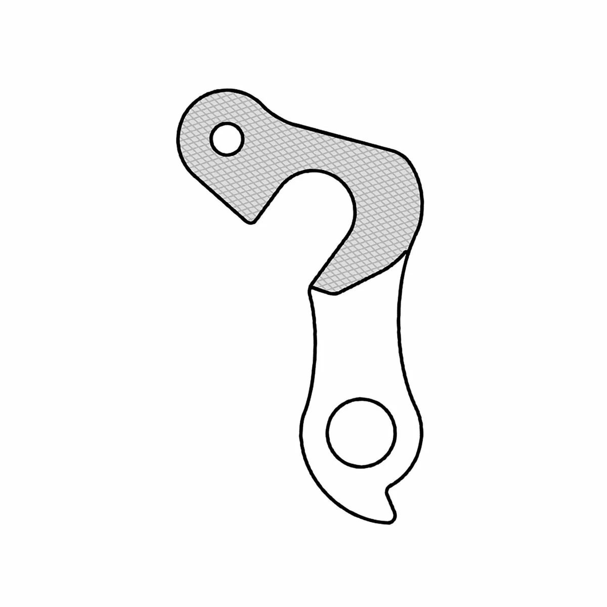 Marwi GH-026 Derailleur Hanger - Billede 3