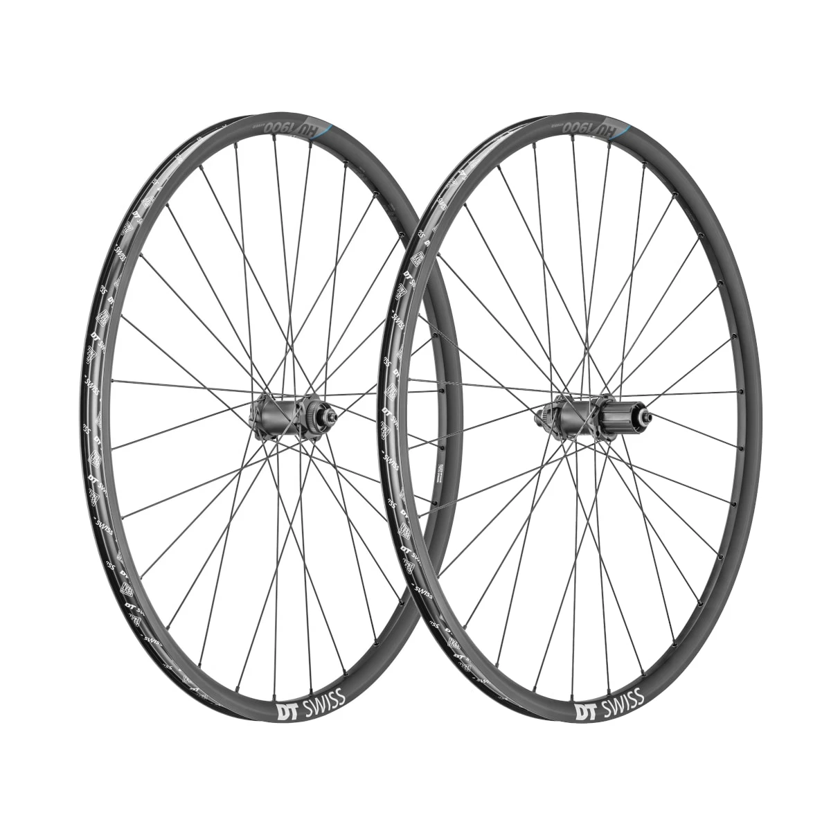 Dt-swiss HU 1900 Spline 29" Hybrid SHIMANO HG Disc QR E-Trekking Wheelset