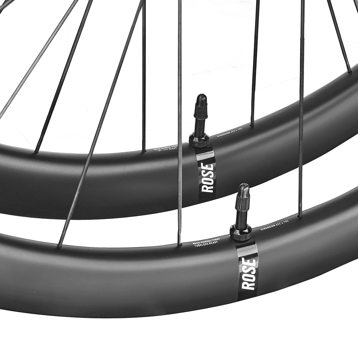 Rose RC-Forty Disc 28" / 700 C Carbon Road Wheelset SRAM XDR | 24 Spokes - Billede 5