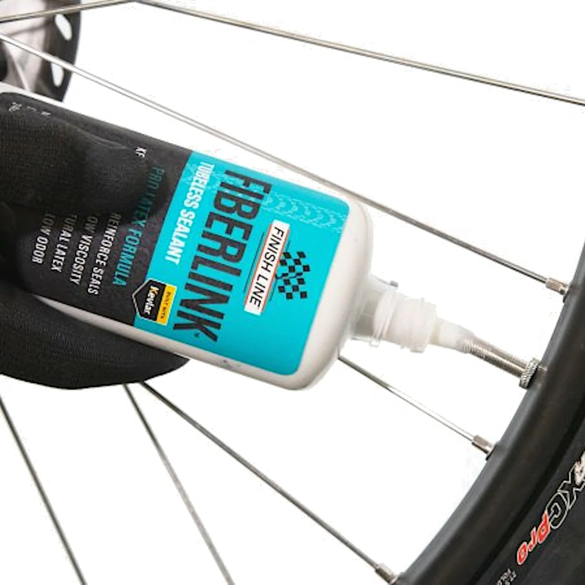 Finish Line FiberLink Tubeless Latex Tyre Sealant - Billede 2