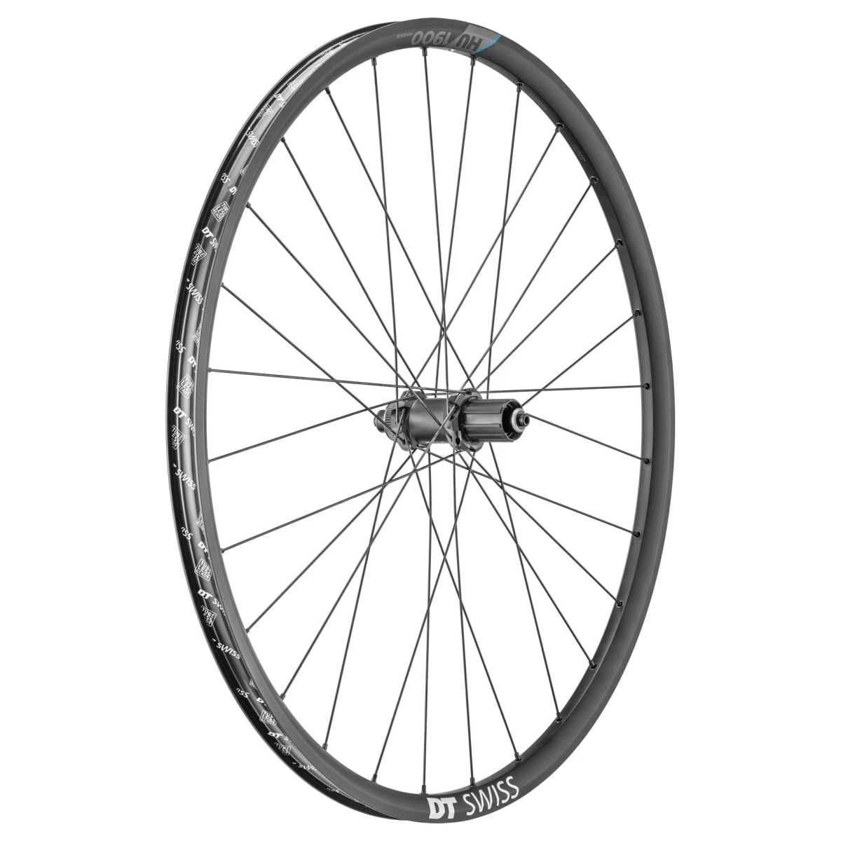 Dt-swiss HU 1900 Spline 29" Hybrid SHIMANO HG Disc QR E-Trekking Rear Wheel