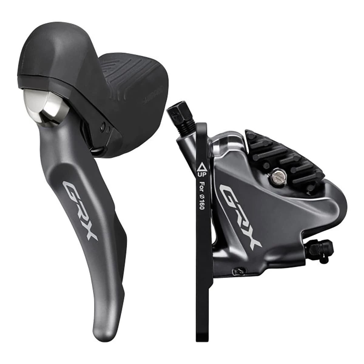 Shimano GRX ST-RX810 Brake/Shift Lever Combination 2x11 Speed With BR-RX810 Disc Brake Caliper (Front Or Rear)