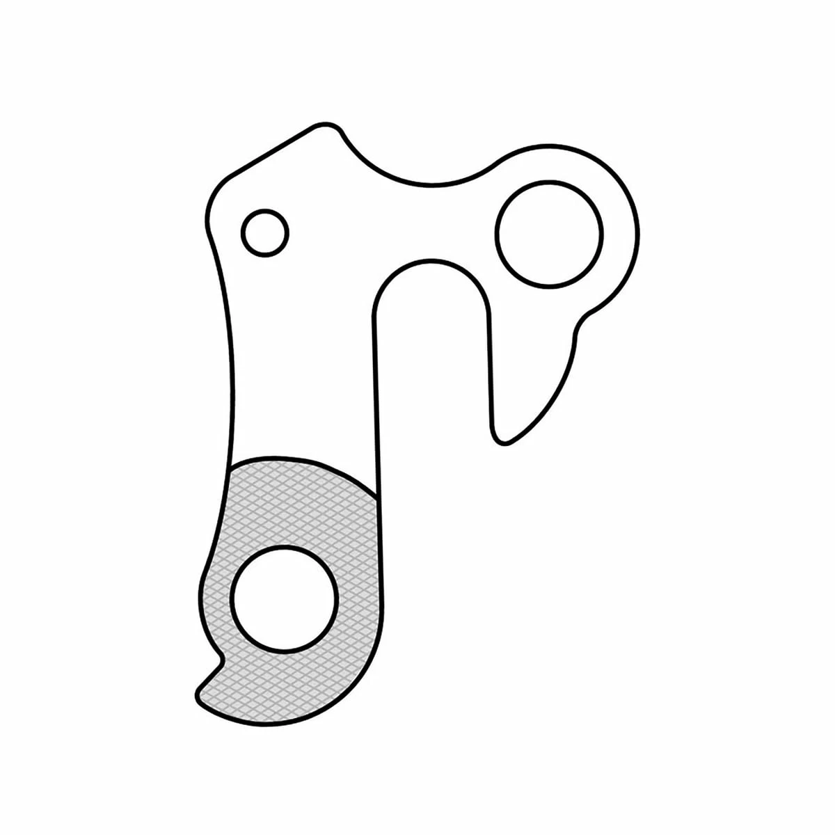 Marwi GH-021 Derailleur Hanger - Billede 4